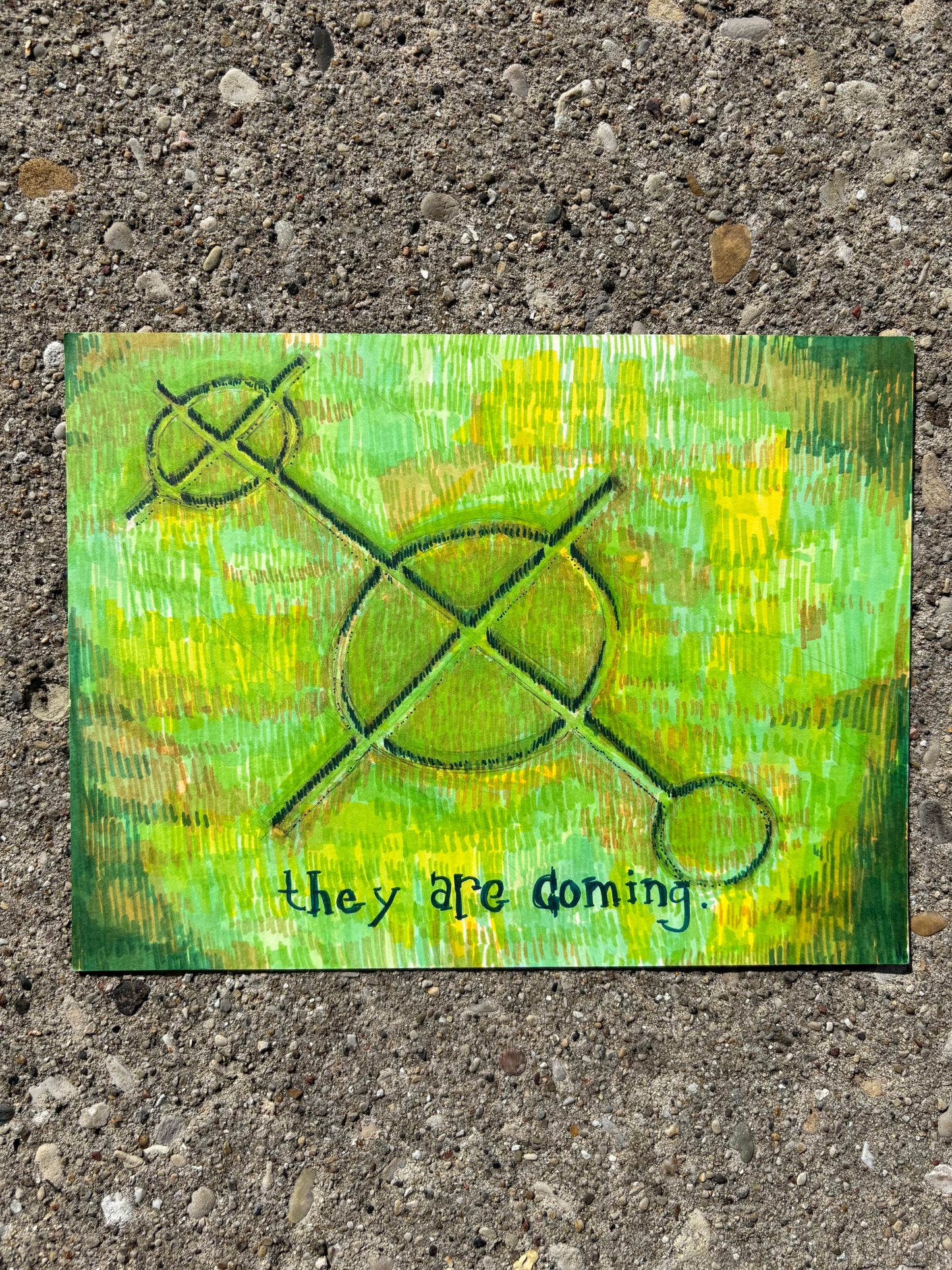 "They Are Coming" Original